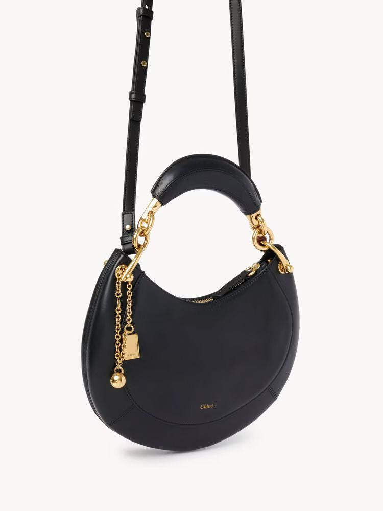 Chloé Shoulder Bag — Black Leather