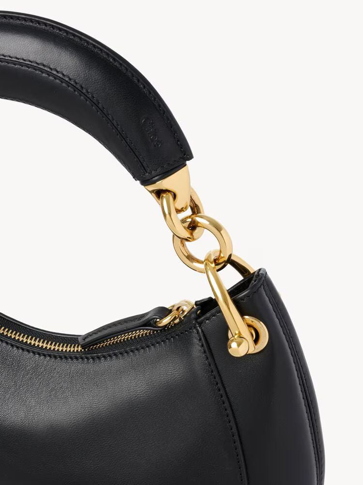 Chloé Shoulder Bag — Black Leather