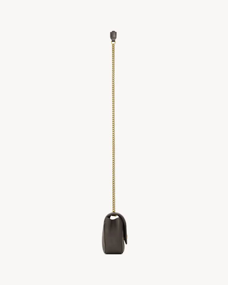 Saint Laurent Shoulder Bag — Bronze Quilted Leather