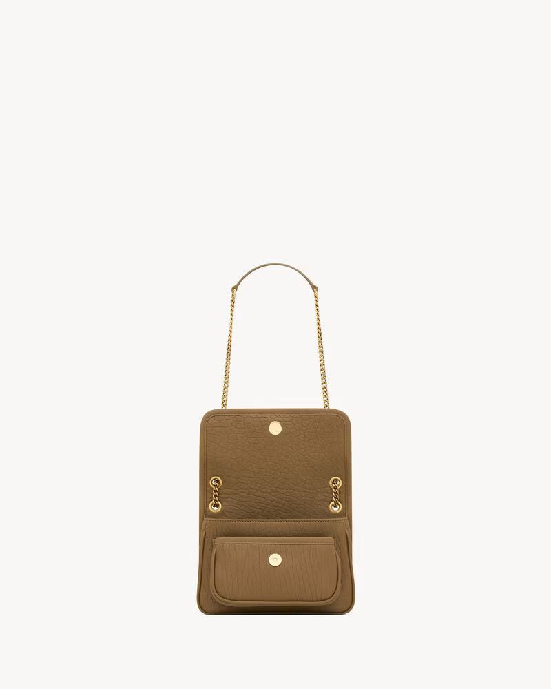 Saint Laurent Sac Sl H26 Shoulder Bag — Bronze Leather