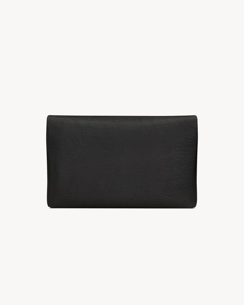 Saint Laurent Sl H26 Clutch — Black Leather