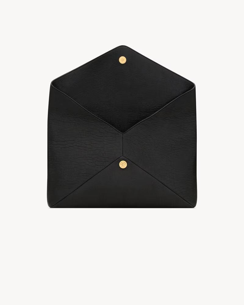 Saint Laurent Sl H26 Clutch — Black Leather