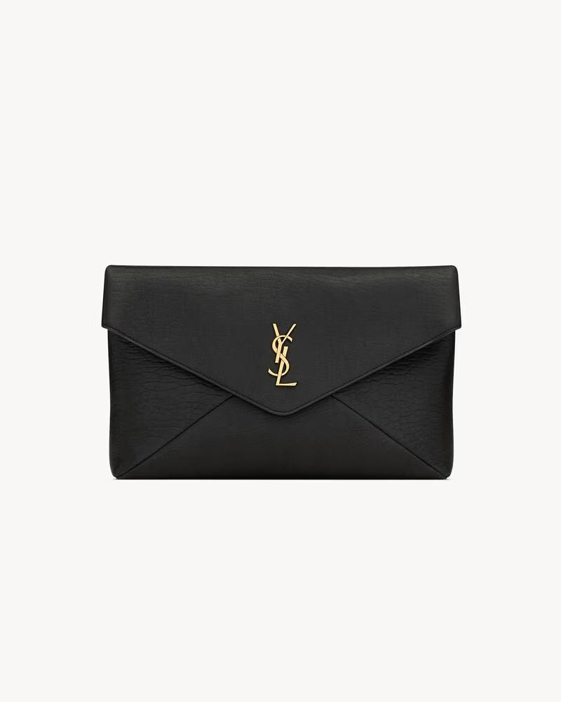 Saint Laurent Sl H26 Clutch — Black Leather