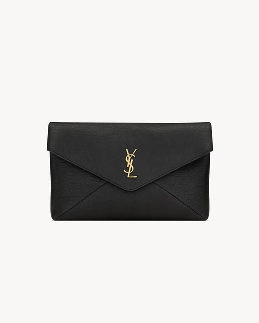 Saint Laurent Sl H26 Clutch — Black Leather