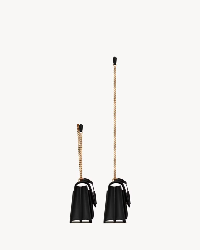 Saint Laurent Sac Sl H26 Shoulder Bag — Black