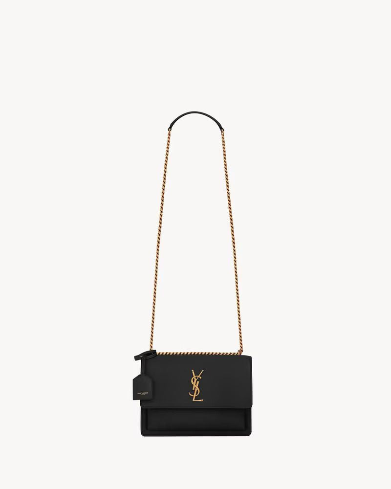 Saint Laurent Sac Sl H26 Shoulder Bag — Black
