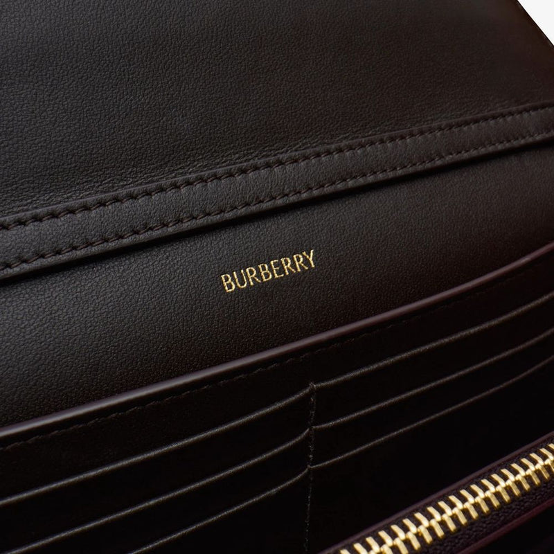 Burberry Burb Shoulder Bag — Sand Vintage Check Canvas