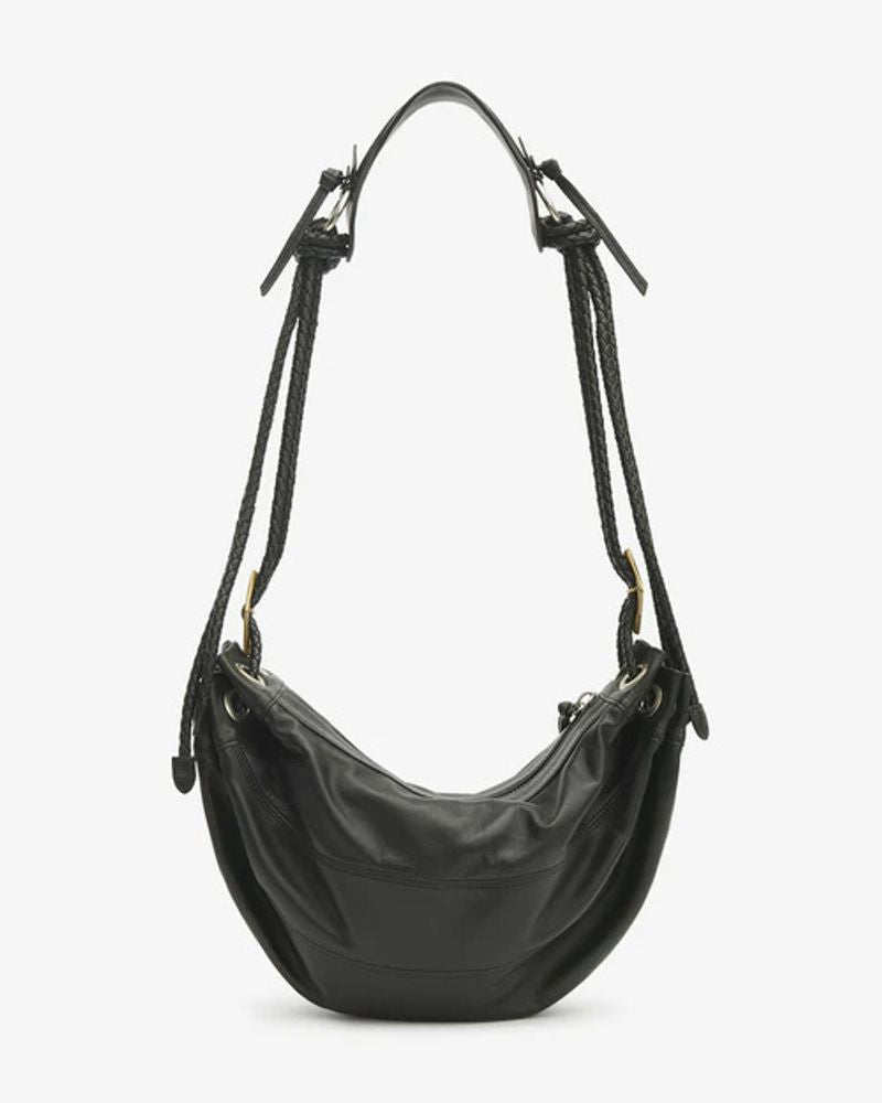 Isabel Marant Leather Hobo Bag — Black