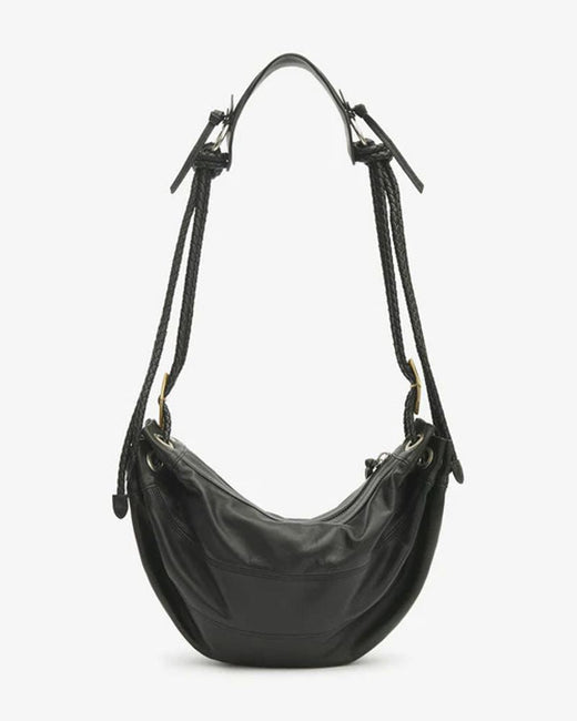 Isabel Marant Leather Hobo Bag — Black