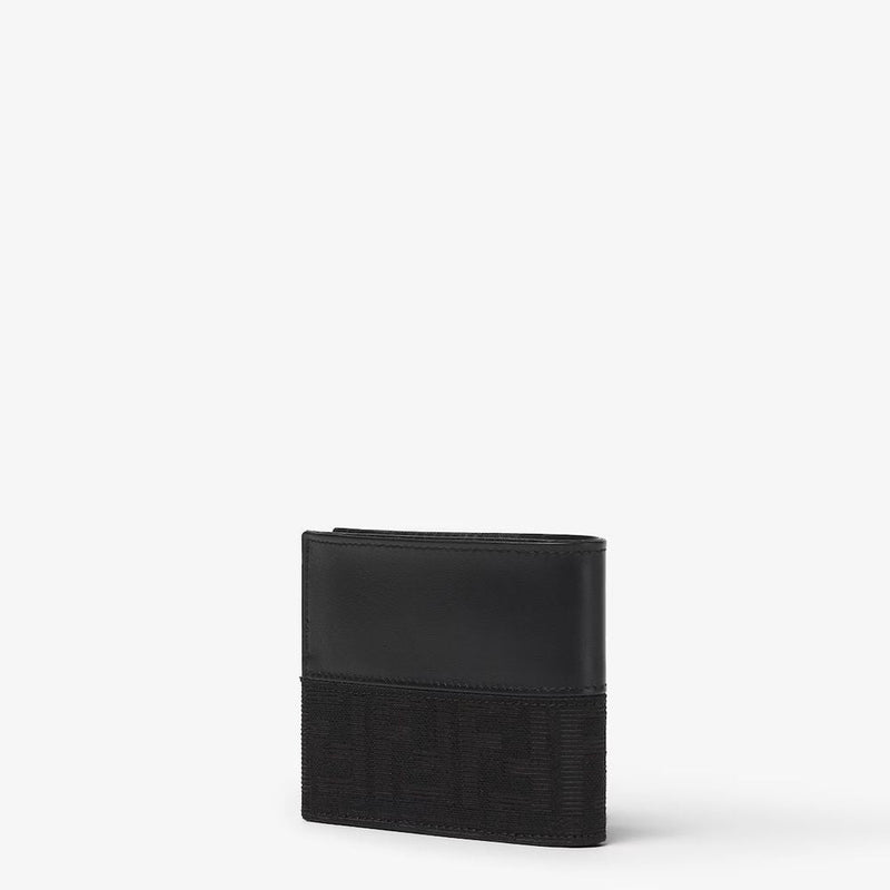 Fendi Wallet — Black Calf Leather