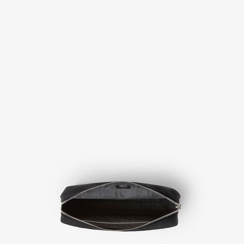 Fendi Clutch — Black Nylon