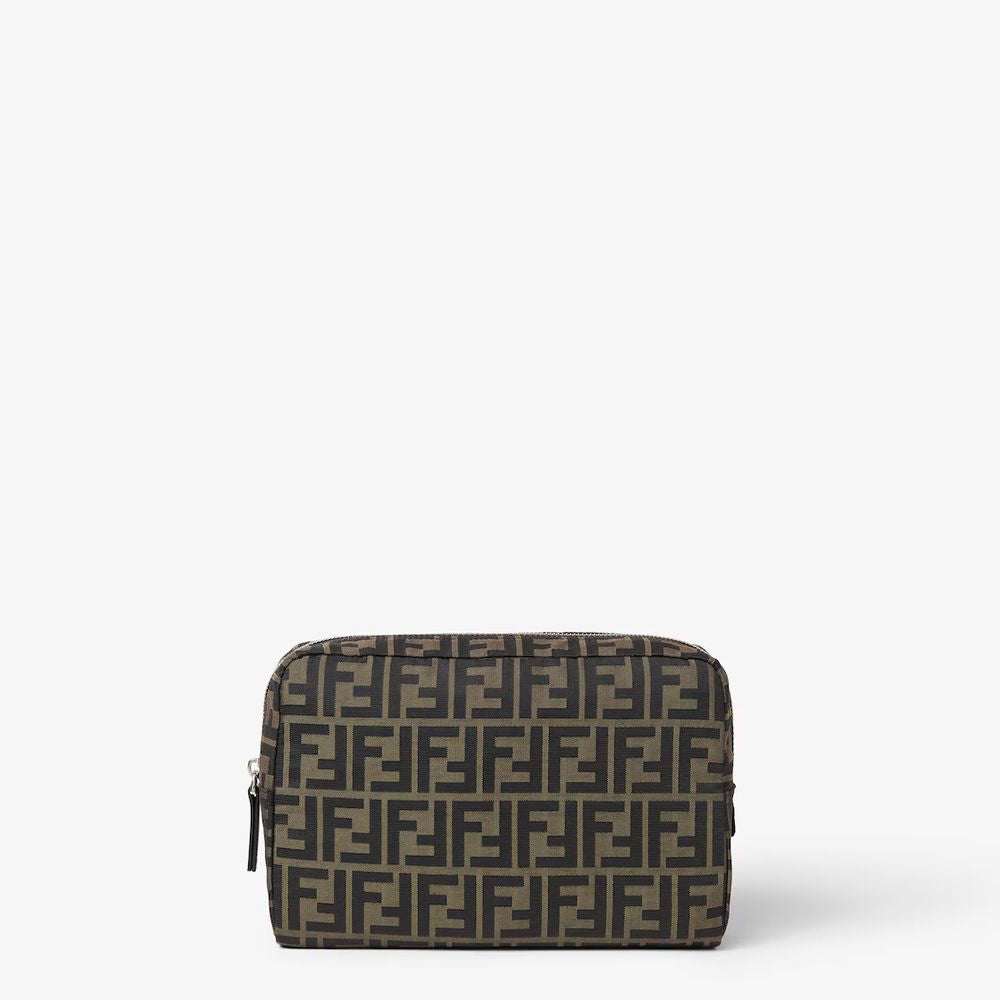Fendi H26 Wallet — Brown