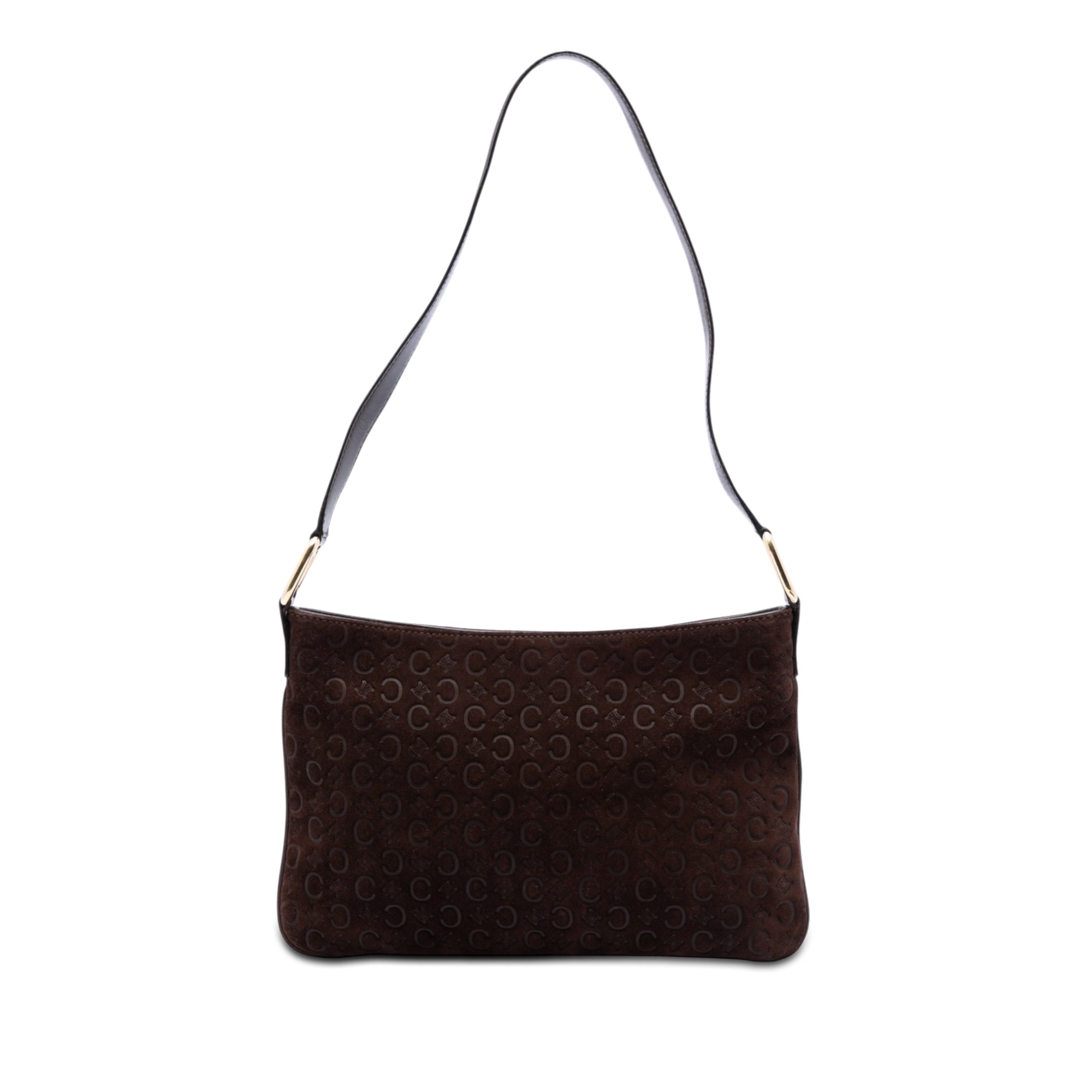 C Macadam Suede Shoulder Bag - Image 1