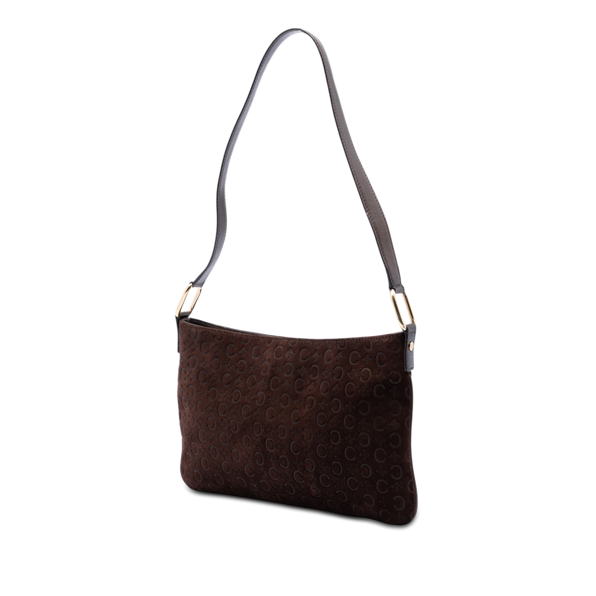 C Macadam Suede Shoulder Bag - Image 2