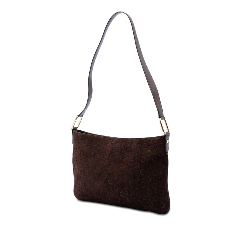 C Macadam Suede Shoulder Bag - Image 2