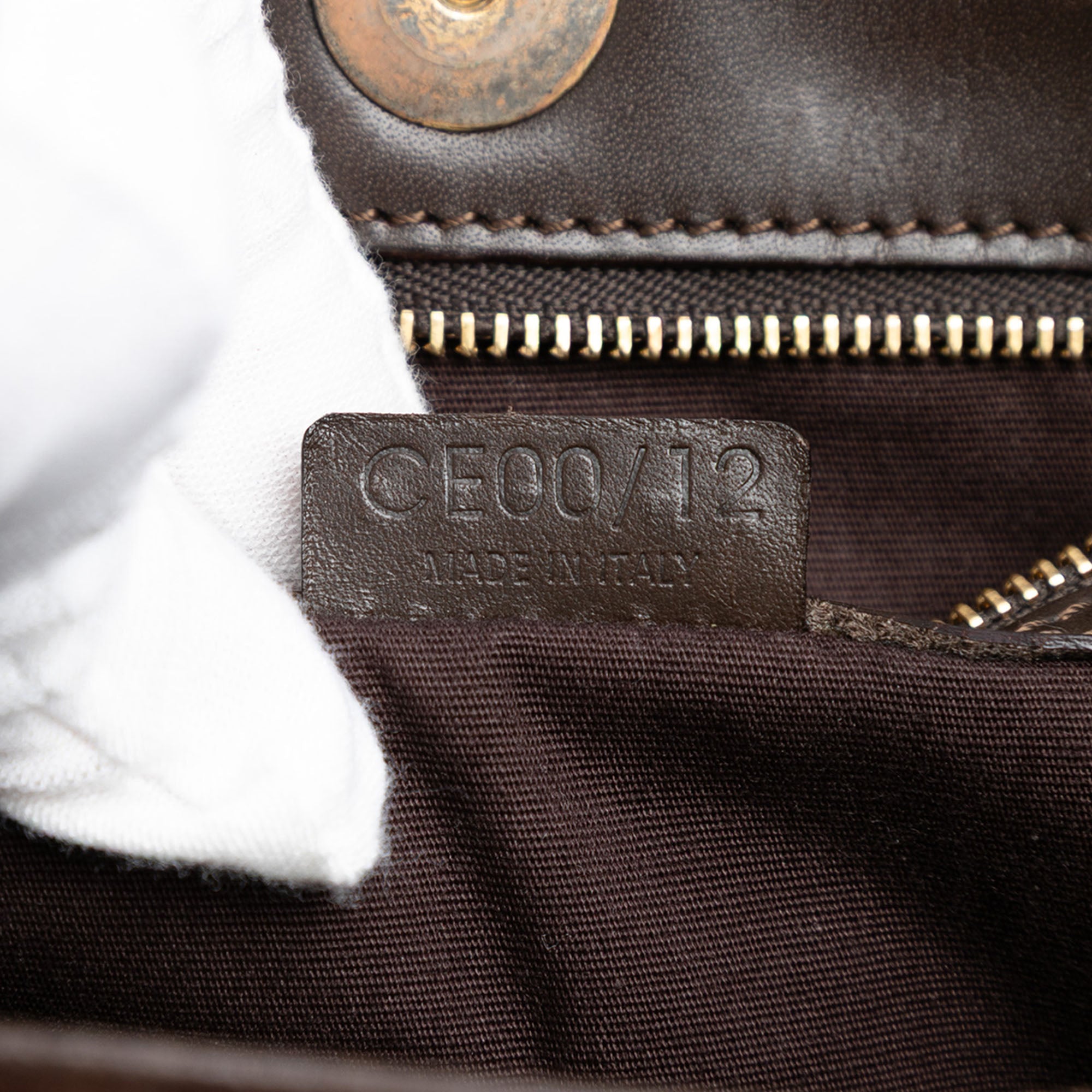 C Macadam Suede Shoulder Bag - Image 6