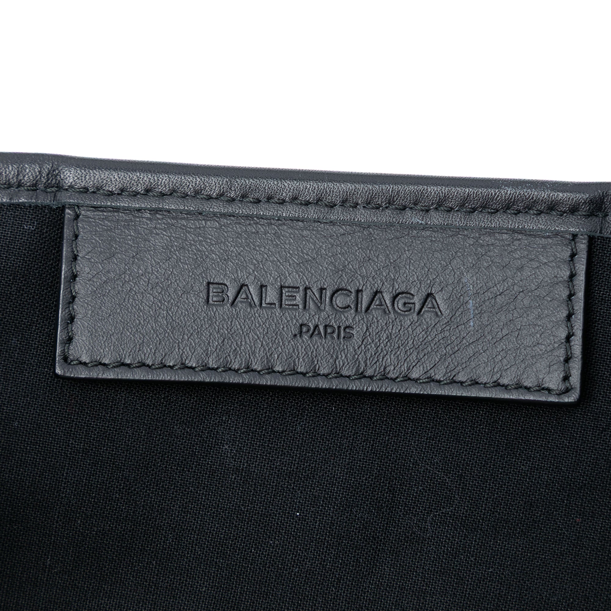 Canvas Striped Navy Cabas S - Image 5