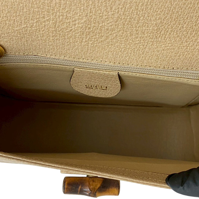 Grained Calfskin Bamboo Crossbody - Image 5