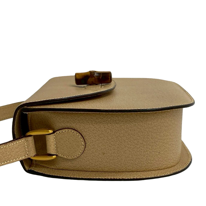 Grained Calfskin Bamboo Crossbody - Image 8