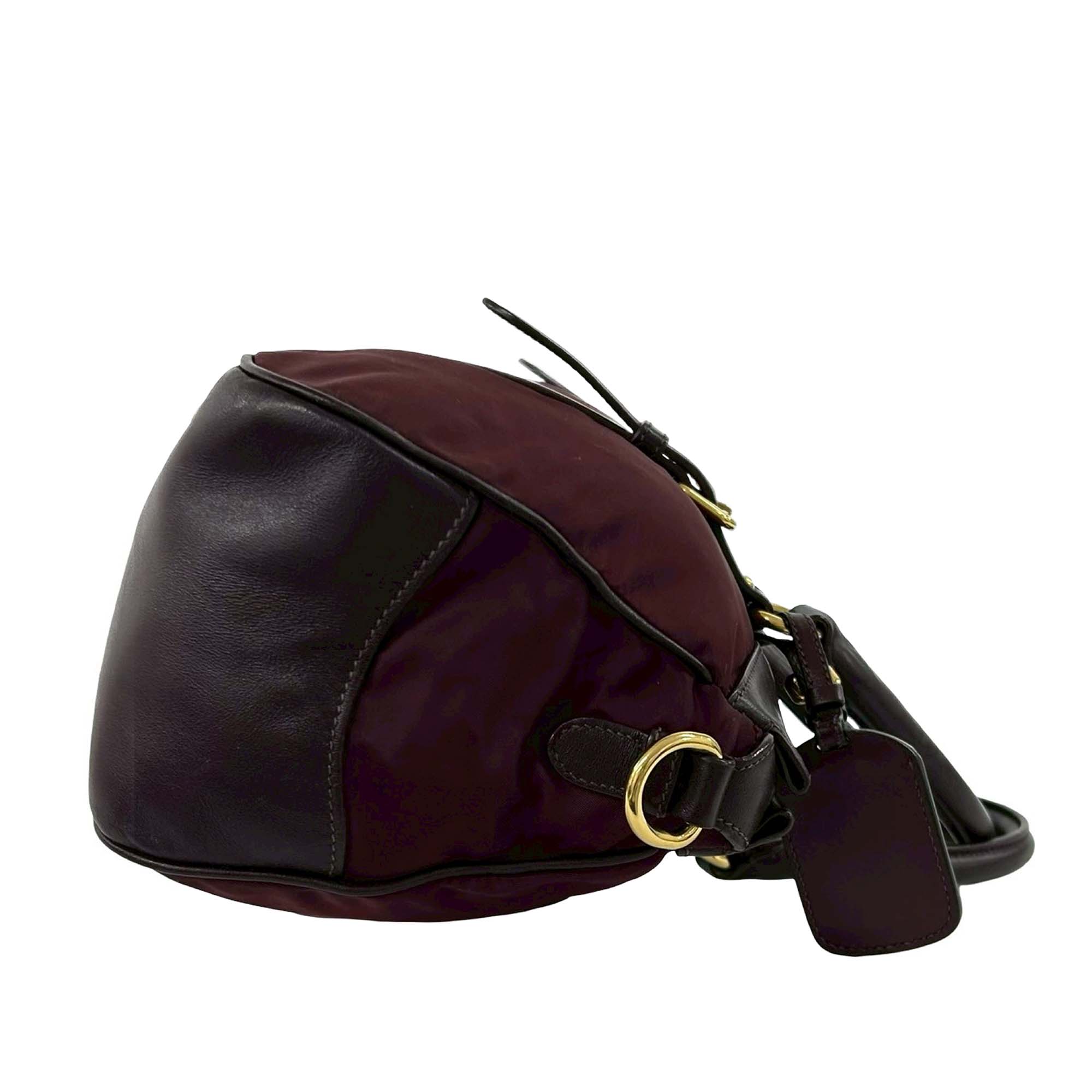 Soft Calf Trimmed Tessuto Zip Top Satchel - Image 7