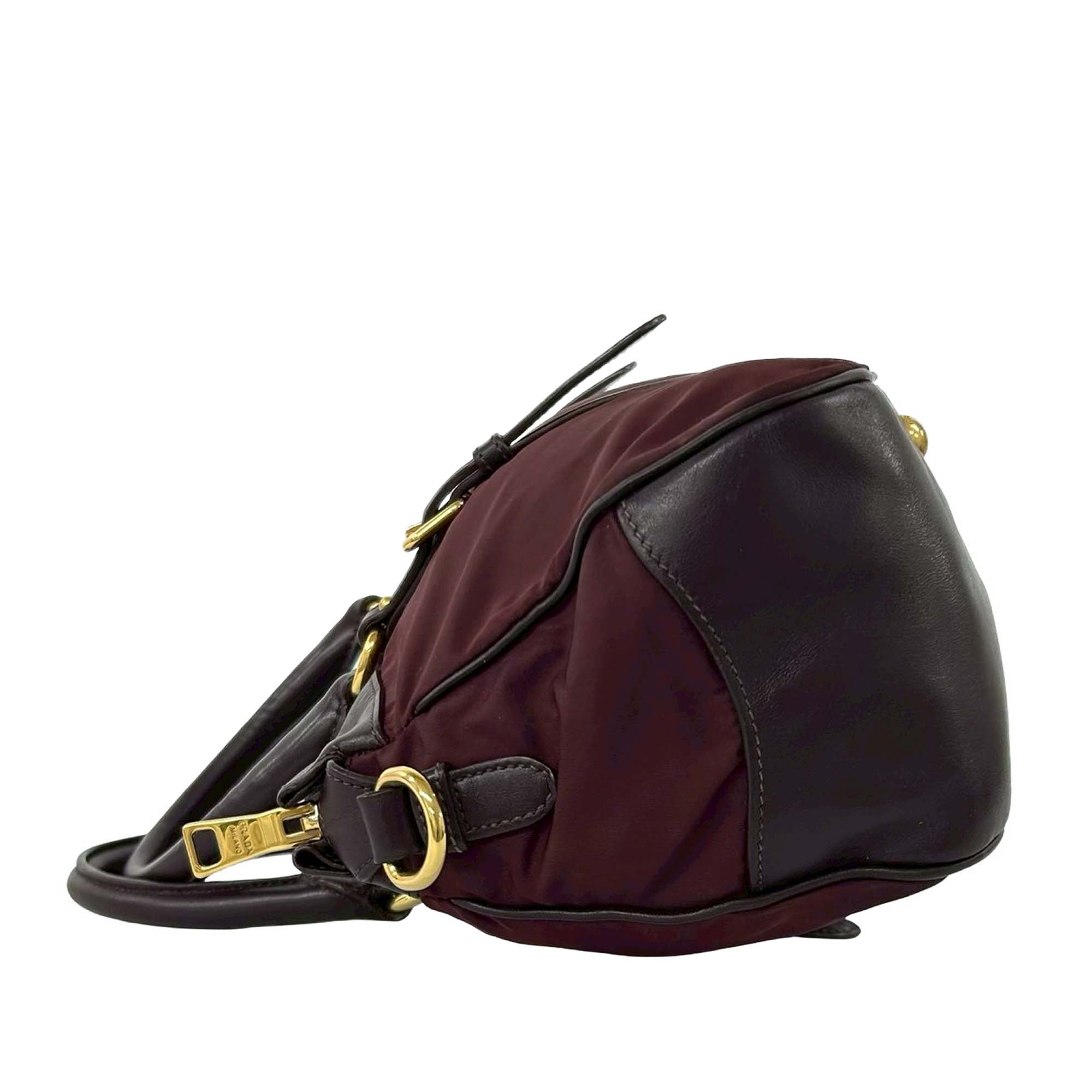 Soft Calf Trimmed Tessuto Zip Top Satchel - Image 8
