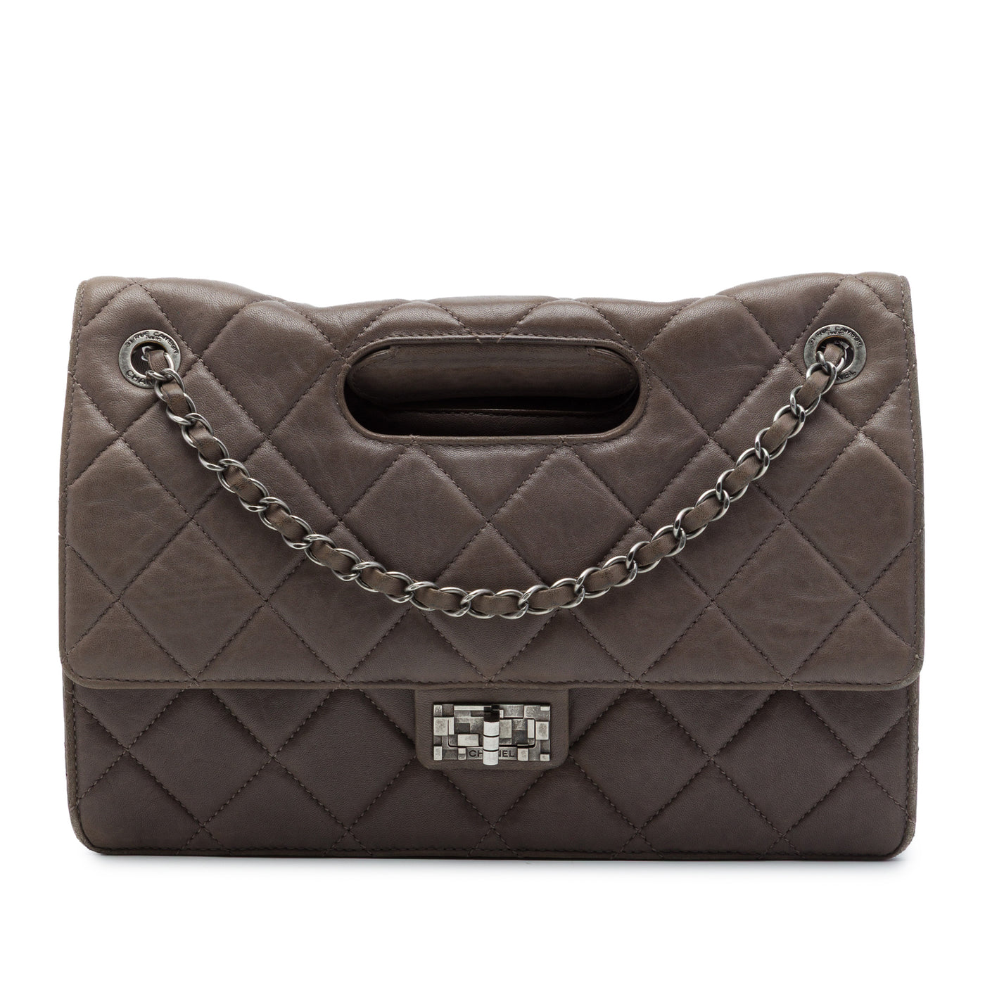 Paris Byzance Jumbo Washed Lambskin Take Away Flap - Image 1
