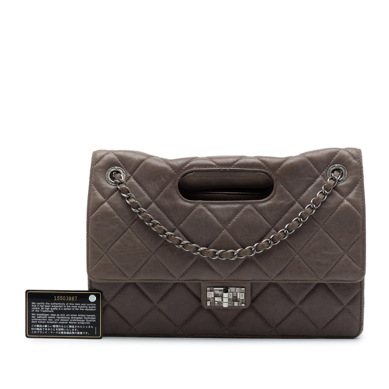 Paris Byzance Jumbo Washed Lambskin Take Away Flap - Image 7
