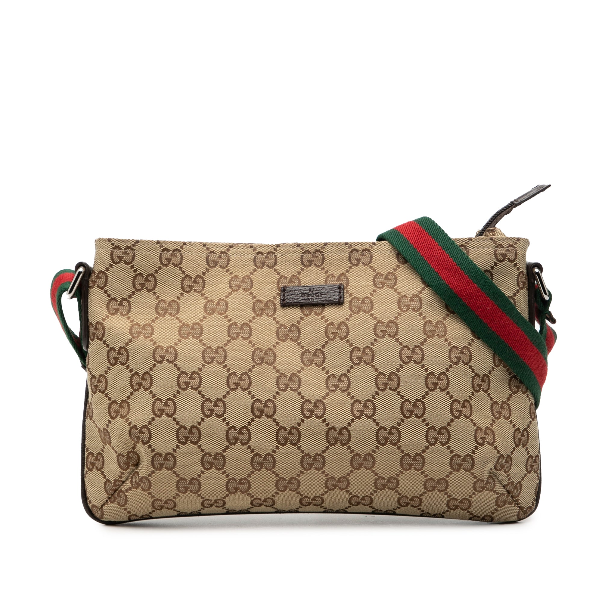 GG Canvas Web Crossbody - Image 1