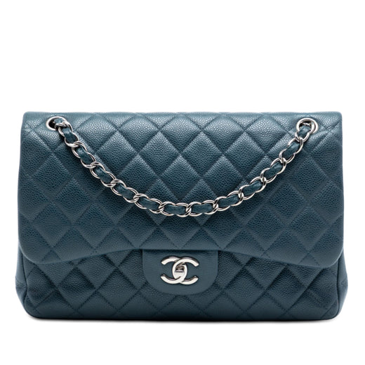 Jumbo Classic Caviar Double Flap - Image 1