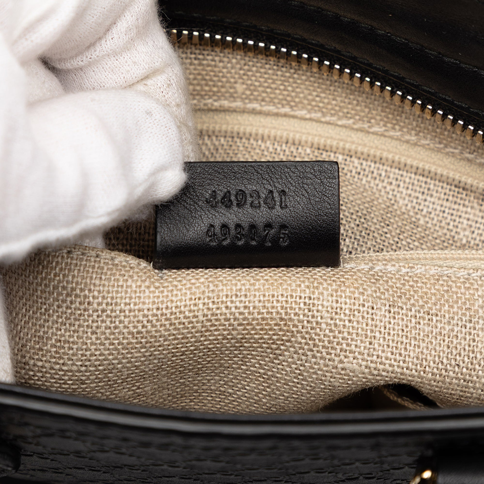 Small Microguccissima Bree Satchel - Image 6