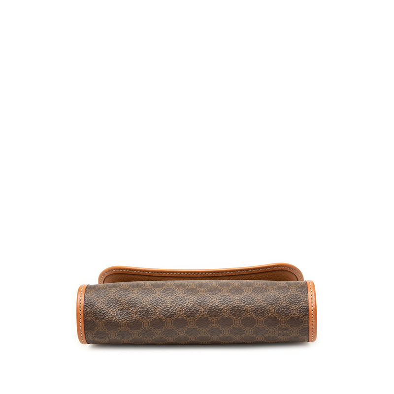 Macadam Coated Canvas Clutch - Image 3