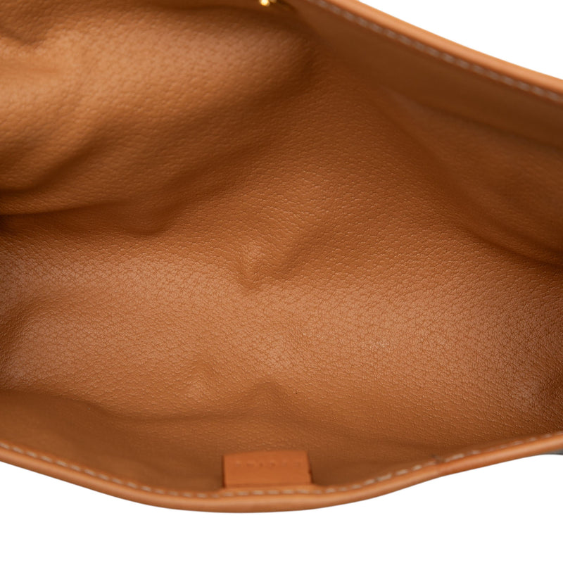 Macadam Coated Canvas Clutch - Image 4
