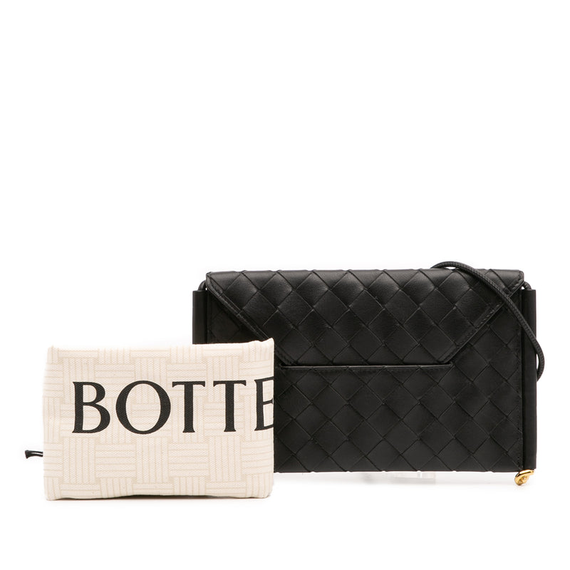Calfskin Intrecciato Solstice Phone Pouch - Image 12
