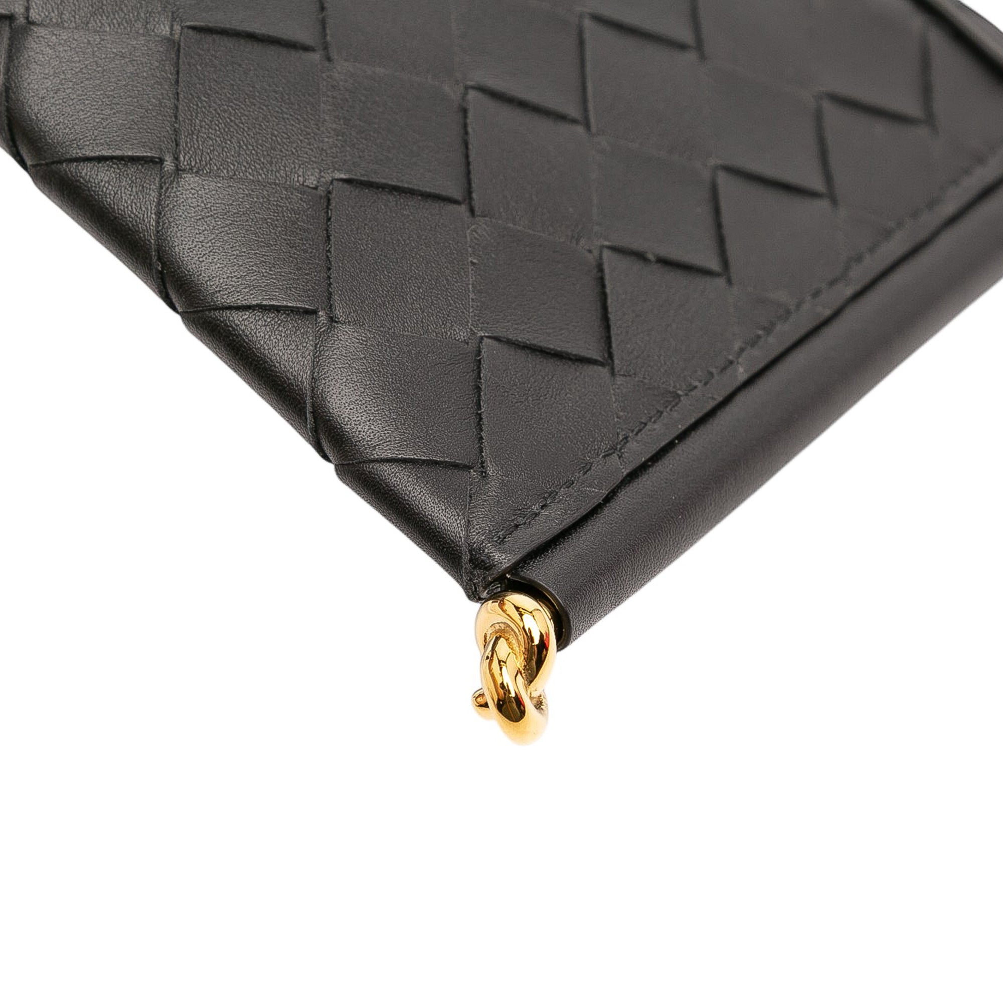 Calfskin Intrecciato Solstice Phone Pouch - Image 8