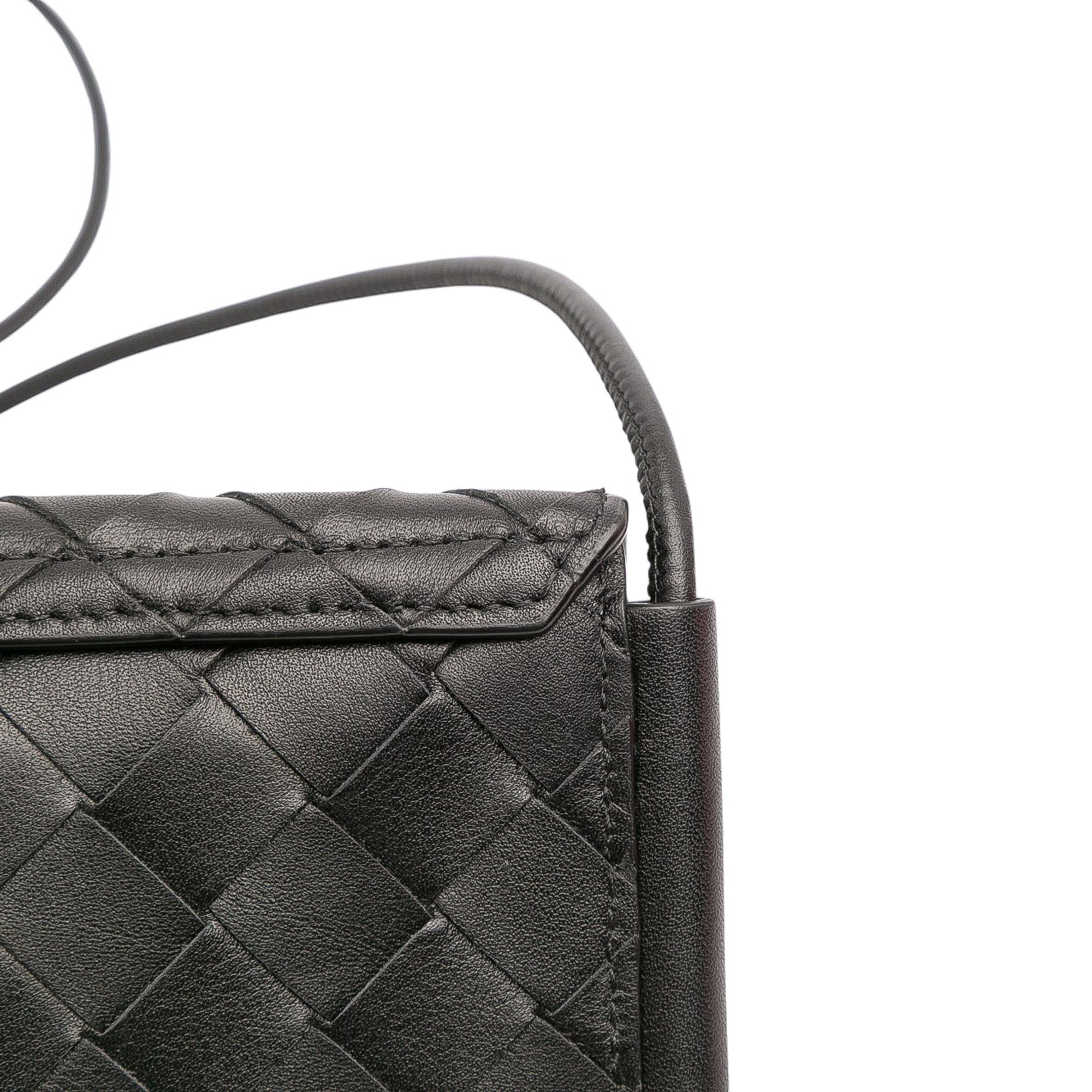 Calfskin Intrecciato Solstice Phone Pouch - Image 9