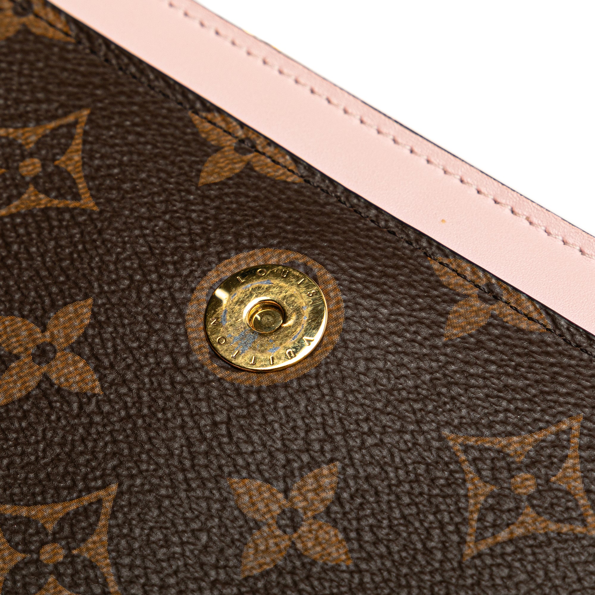 Monogram Flore Wallet On Chain - Image 9