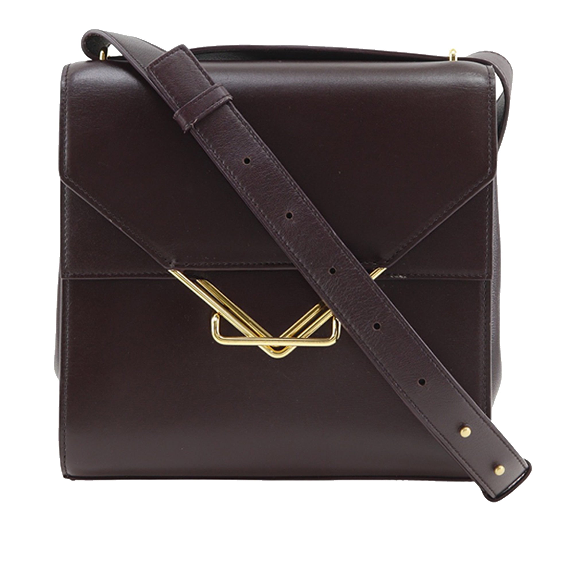 Leather The Clip Crossbody - Image 1