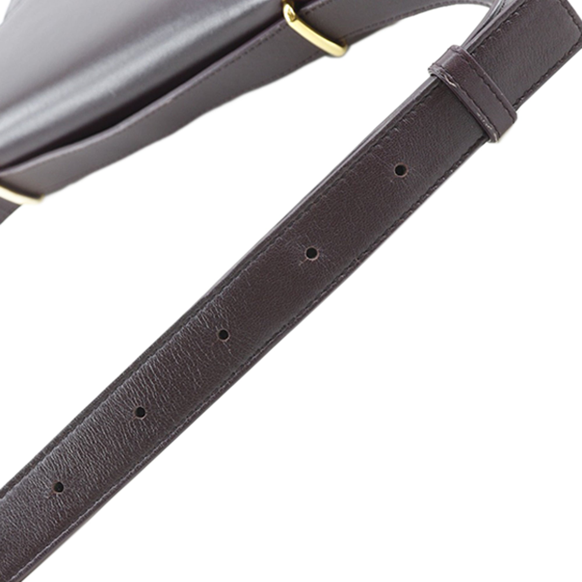 Leather The Clip Crossbody - Image 11
