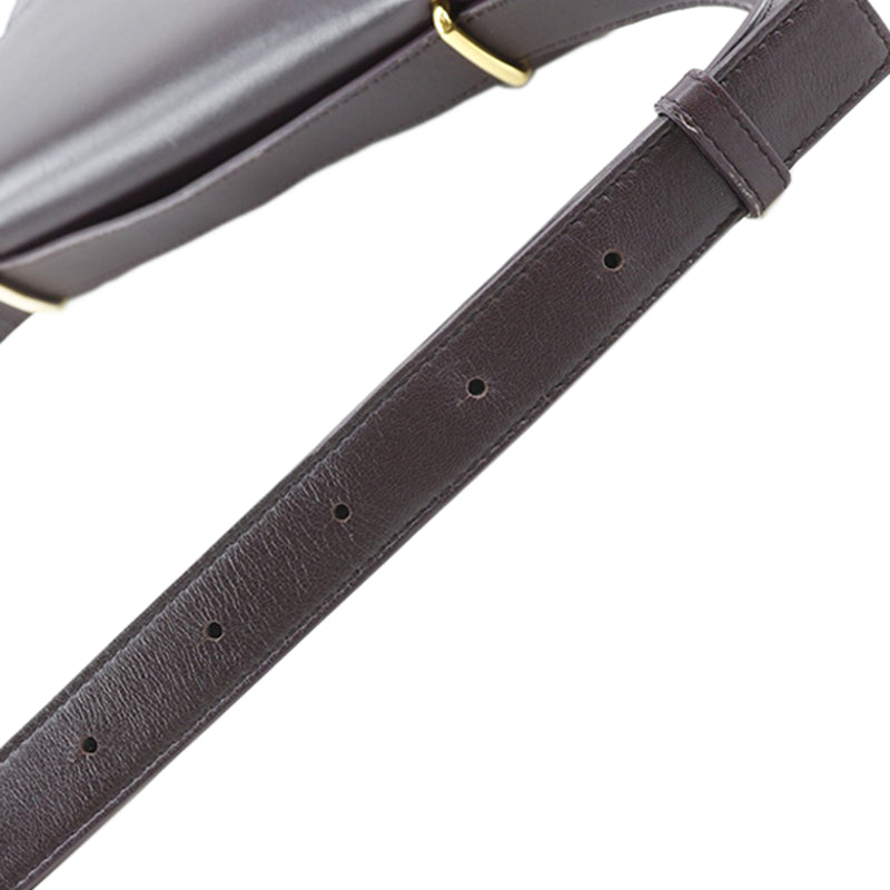Leather The Clip Crossbody - Image 11