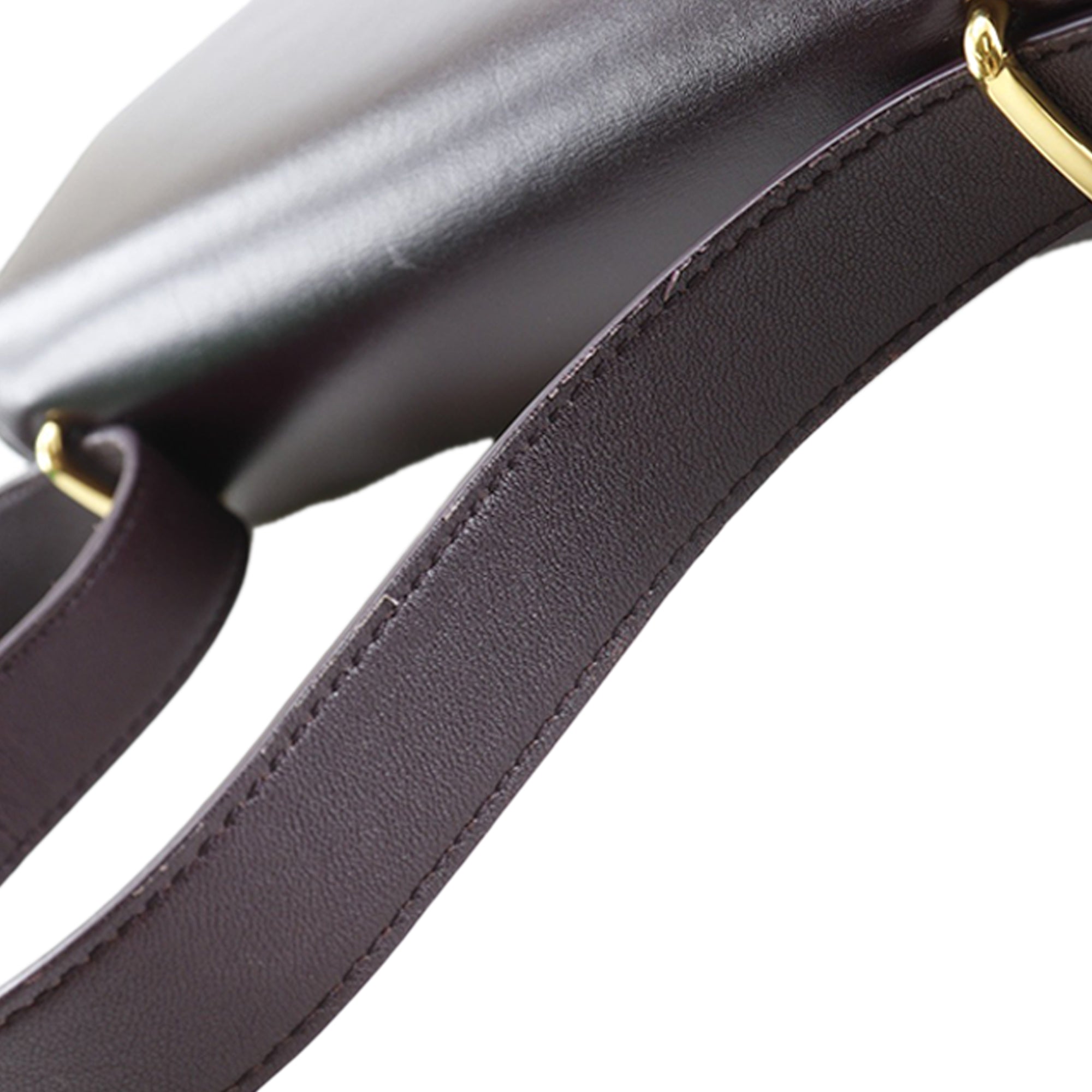 Leather The Clip Crossbody - Image 12