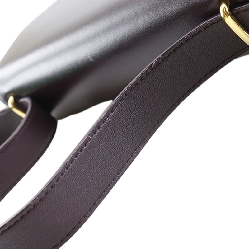 Leather The Clip Crossbody - Image 12