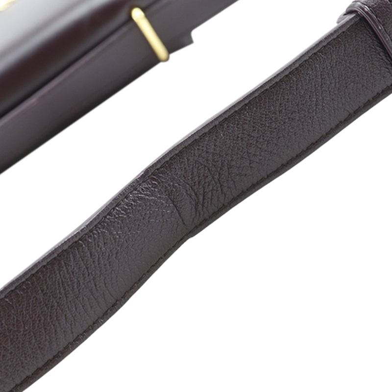 Leather The Clip Crossbody - Image 13