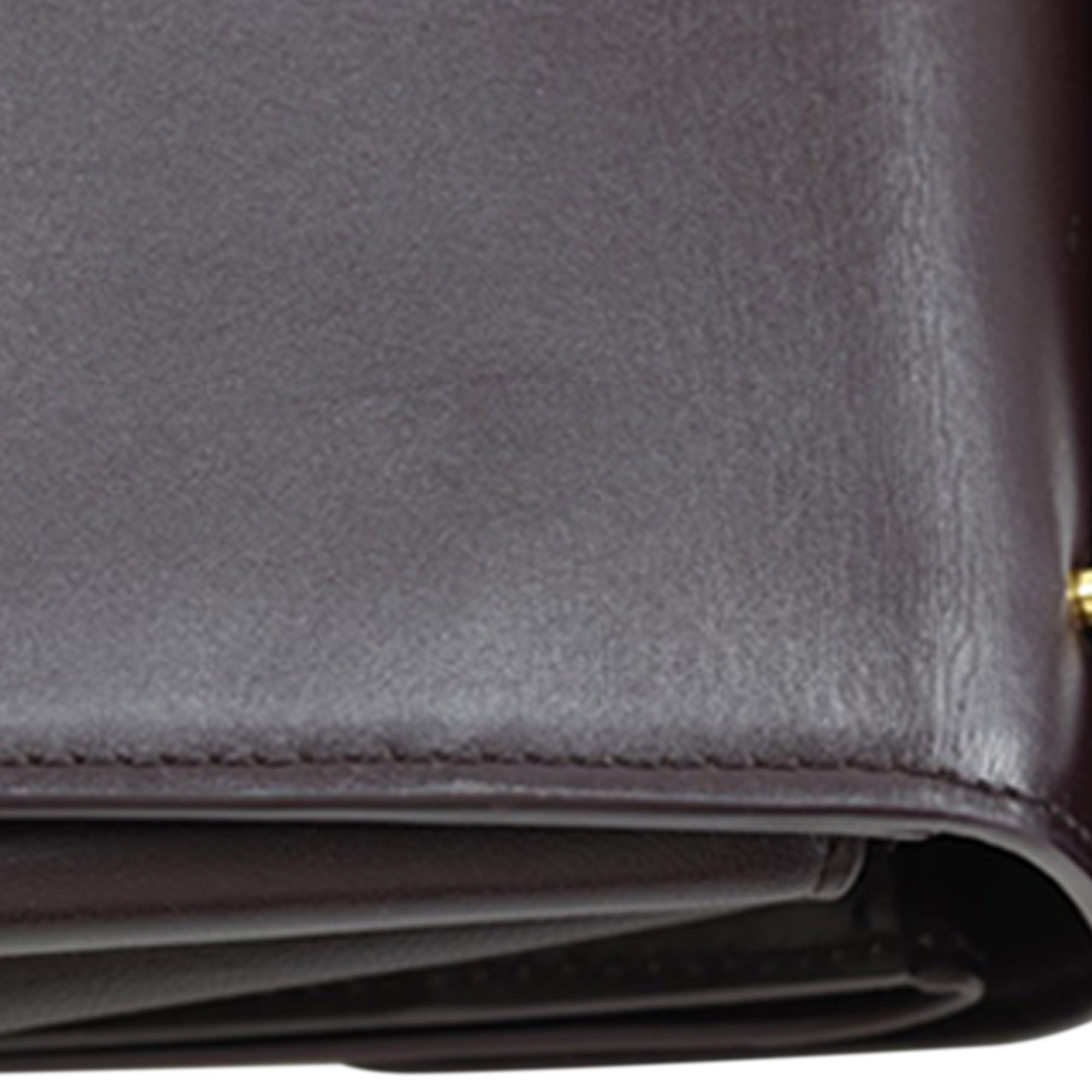 Leather The Clip Crossbody - Image 14