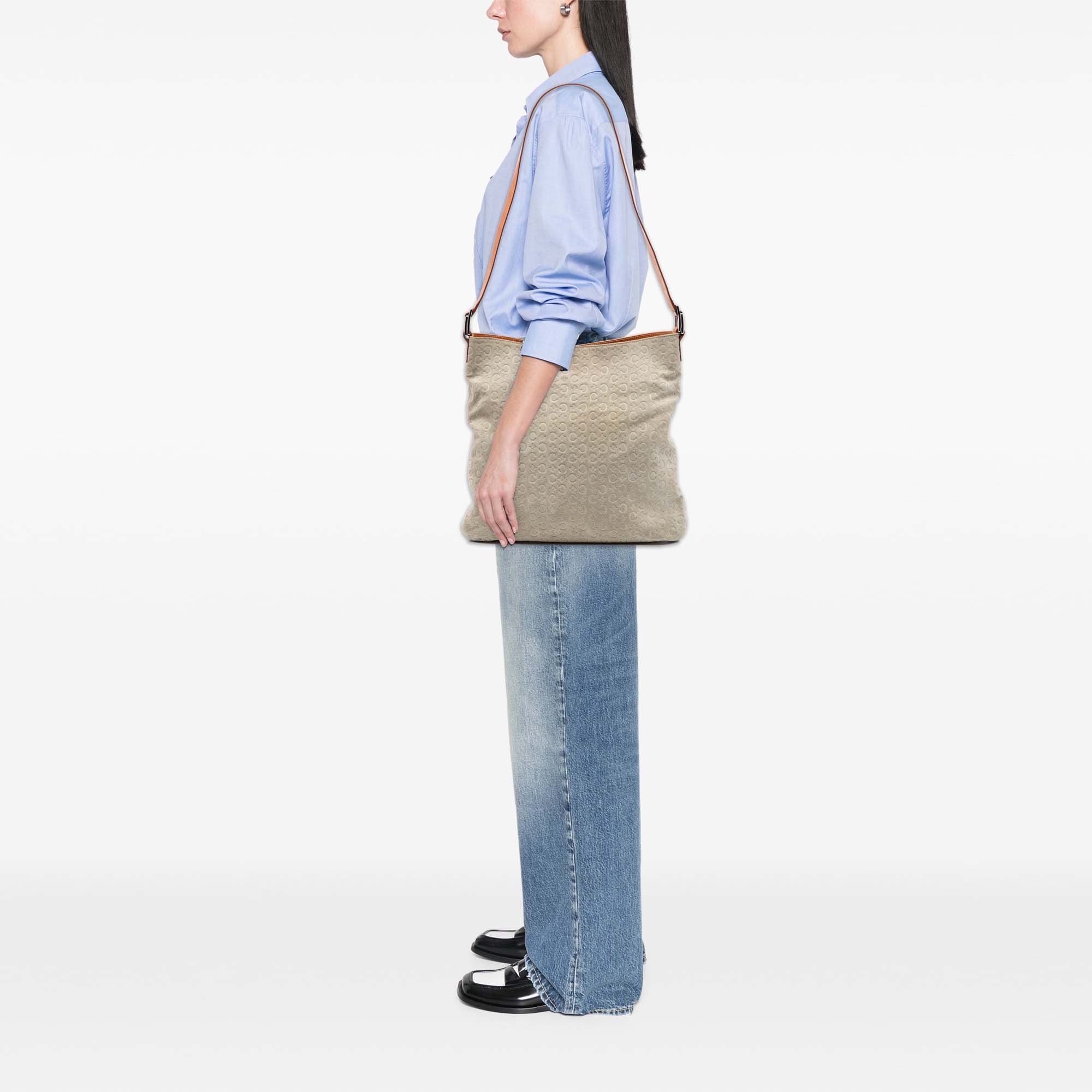 C Macadam Suede Crossbody - Image 6