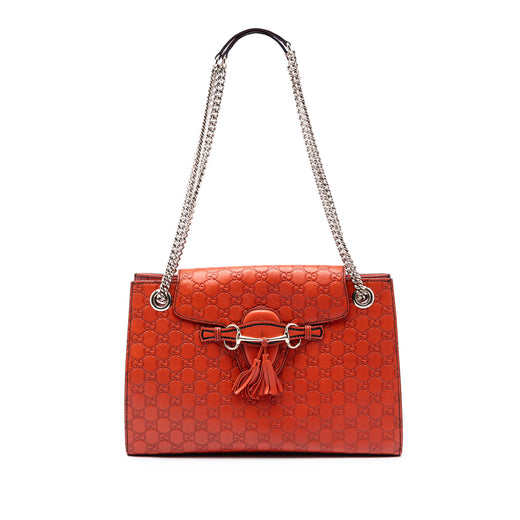 Large Guccissima Emily Shoulder Bag - Image 1