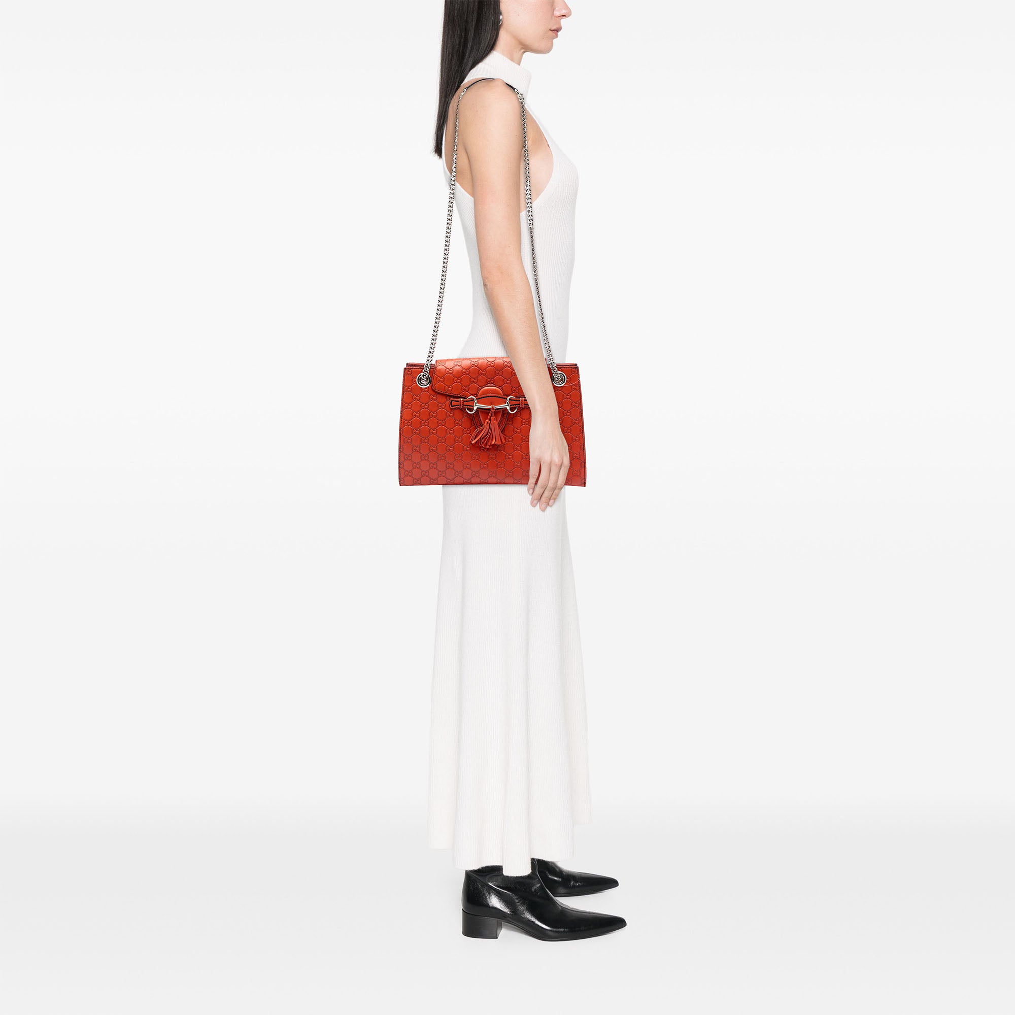 Large Guccissima Emily Shoulder Bag - Image 7