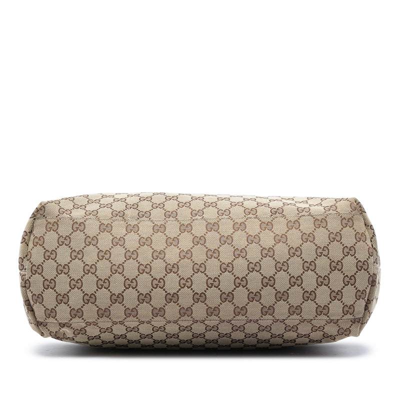 GG Canvas Web Tote - Image 3