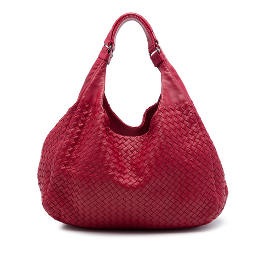 Large Nappa Intrecciato Campana Hobo - Image 1