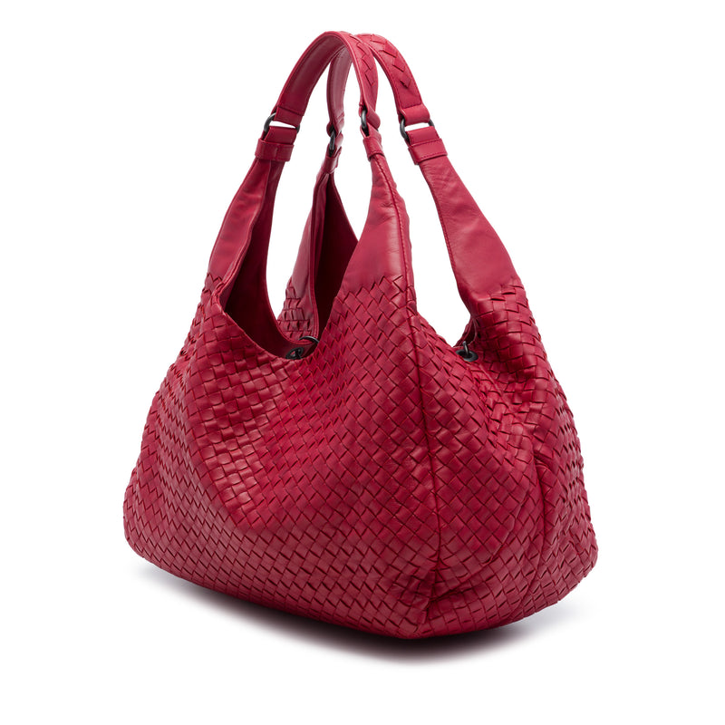 Large Nappa Intrecciato Campana Hobo - Image 2