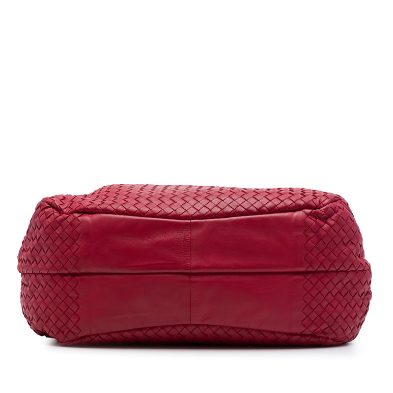 Large Nappa Intrecciato Campana Hobo - Image 3